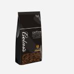 heat seal 500g roasted ground Plastic Pouches Packaging coffee bag with valve and tin tie for sale