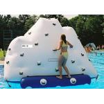 Iceberg Climbing Inflatable Water Games, Adults Inflatable Floating Sea Mountain