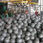 HRC53 150mm Cast Iron Grinding Balls 55HRC Steel Balls For Ball Mill for sale