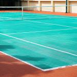 Interlocking Rustproof Flooring Outdoor Sports Surfaces Suspended durable for sale