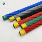 Outdoor 16mm 6 Strand Nylon Combination Playground Rope With Multi Colors for sale