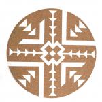 DIY Personalized Round Cork Placemats Trivets Antiskid Good Resilience for sale