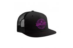 China Hip Hop Flat Brim Snapback Hat Custom Pattern Character Style supplier