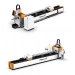 Fiber Laser Steel Tube Cutting Machine Dst Format Support for sale