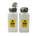 Antistatic ESD White Bottle 200ml Chemical Alcohol Solvent Dispenser Plastic for sale