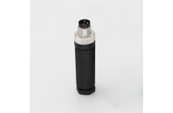 China Field-wireable Assembly Connector M8 Connector 4 Pin Waterproof Male supplier
