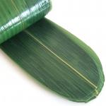 Natural Wild Bamboo Leaves Decorations for Japanese Sushi Roller Plates for sale