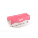 Custom Logo Foldable Decorative Boxes Full Color Pink Paper Box For Zips for sale