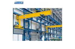 China High Performance Wall Travelling Jib Crane 18m With Wireless Remote Control supplier