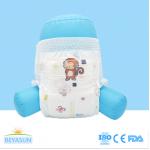 Super Absorbent Disposable Soft Cloth Like Film Baby Pull Up Pants for sale