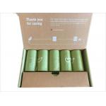 Custom PBAT Biodegradable Poly Bags Rolls For Dog Poop