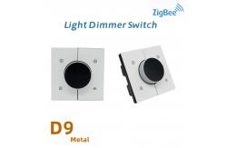 China Konb Style Dimmer Smart Switch Zigbee 3.0 APP Control Aluminum Alloy Panel supplier