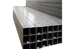 China Rectangular Black Hollow Section Q235 Square Metal Tube 12M RHS SHS supplier