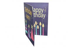 China Four Color Audio Musical Greeting Cards 300gsm Paper A5 Size For Advertising / Gift supplier