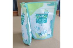 China Bulk Order Transparent Laundry Pod Packaging Bag Leak-Proof Bottom Gusset Design supplier