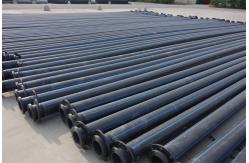 China Environmentally Friendly Polyethylene Dredging Pipe Lightweight Recyclable Easy Moving supplier