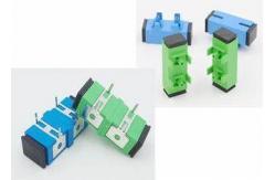 China Zirconia Sleeve SC APC Fiber Optic Adapter For PCB Circuit Board supplier
