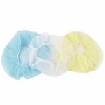 Colorful Non Woven Medical Products PP Disposable Bouffant Cap for sale