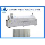 Max PCB Size 700mm 10 Zones SMT Reflow Oven Machine High Efficient for CSP / BGA for sale
