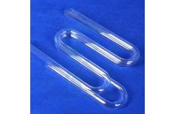 China Custom Quartz Glass Tube High Temperature Resistant U Shaped supplier