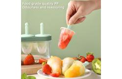 China Creative DIY Ice Cream Popsicle Molds Easy To Clean Odourless supplier