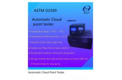 China ASTM D2500 Petroleum Testing Instrument Automatic Cloud Point Tester supplier