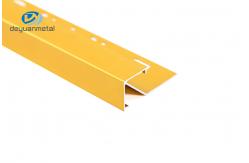 China T5 Aluminium Carpet Edge Trim , 6063 Aluminum Transition Strips For Carpet supplier