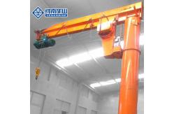 China 5T Fixed Column Pillar Mounted Jib Crane Rotated 360 Degrees 16m supplier