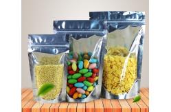 China Strong Laminated Stand Up Clear Zipper Pouch Printing Gusset Bag supplier