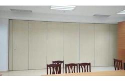 China Flexible Folding Soundproof Partition Wall Aluminum Frame Decorative supplier