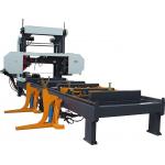 Hydraulic automatic cnc bandsaw machine, Wood band saw horizontal sawmills for sale