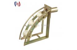 China Nylon Sheaves 150mm SHL150C Cable Roller Pulley Three Roller Cable Guide Roller supplier