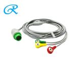 EKG 4.0 Banana Plug Adapter 5 lead ECG cable Clip Style For Medical for sale