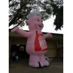 Advertising Inflatable Model with pig chief cooking model for sale
