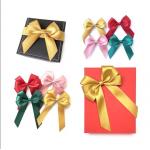 DIY Gift Decorative Ribbon Bow with Elastic Gift Wrap Ribbon 13cm*15cm or Customized for sale