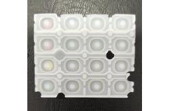 China Transparent Silicone Rubber Keyboard Keys Laser Etching Printing supplier