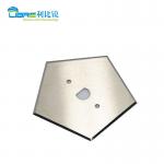 Tungsten Carbide 0.53mm Pentagonal Knife Industrial Slitter Blades for sale