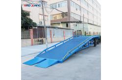 China 10T-20T Portable Dock Ramp Mobile Ramp For Unloading Trucks supplier
