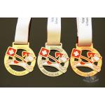 OEM Zinc Alloy Material Custom Award Medals / School Sports Medals for sale