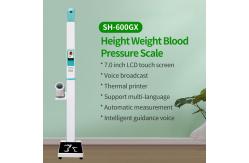 China BMI Weighing Scale With Height Measurement Blood Pressure Testing AC110V supplier