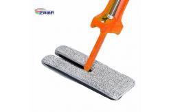 China 130cm Telescopic Cleaning Mop Handle Abs Material 12x36cm Frame Large supplier