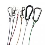 Customized Safety Lock Wire Tethers Wire Rope Assemblies For Lighting System