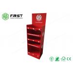 Custom Printed Light Weight Pos Cardboard Display Stands For Advertising for sale