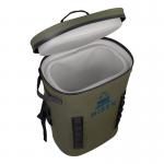 Army Green Soft Cooler Backpack Water Resistant Reusable OEM