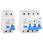 Residual current circuit breaker with overcurrent protection 40A 30mA Din Rail  RCBO Magnetic  type 1P + N  , 3P+N   AC for sale
