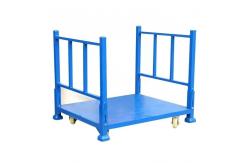 China Warehouse Storage Pallet Stackable Metal Racks Heavy Duty Pallet Stacking Frames supplier
