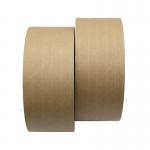 Reinforced Kraft Paper Sealing Tape Water Activated Custom Printed Kraft Tape for sale