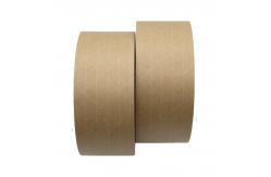 China Reinforced Kraft Paper Sealing Tape Water Activated Custom Printed Kraft Tape supplier