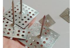 China 63mm Perforated Insulation Hangers Fixing Insulation Material To Wall & Ceiling supplier