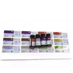 Heat Resistant Holographic PET Offset Printing Glass Vial Labels for sale